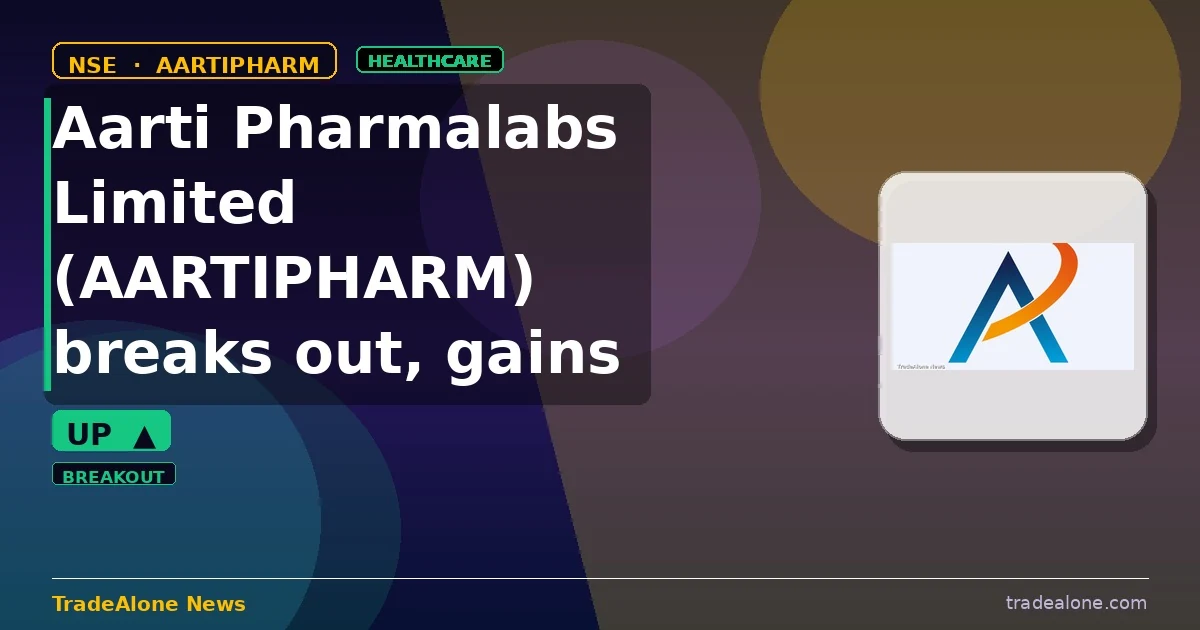 Aarti Pharmalabs Limited AARTIPHARM breakout