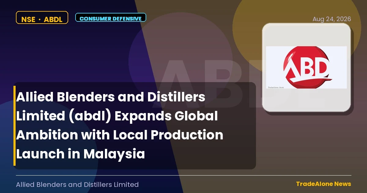 Allied Blenders and Distillers Limited ABDL Q3 FY26 Expansion
