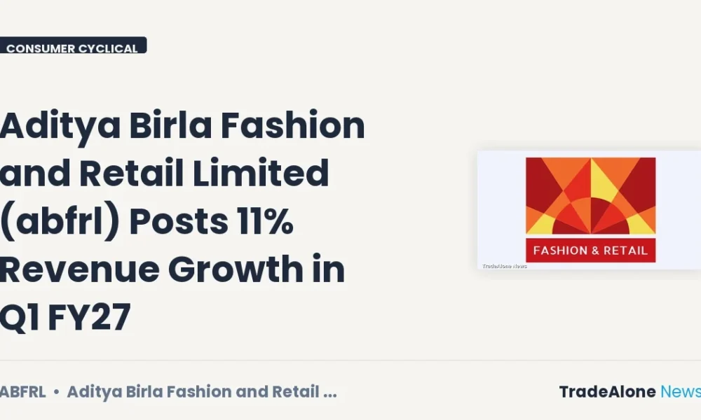 Aditya Birla Fashion and Retail Limited ABFRL Q1 FY27 Results