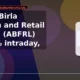 Aditya Birla Fashion and Retail Limited ABFRL trendline consolidation