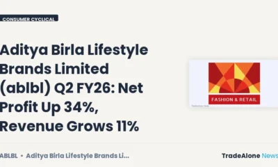 Aditya Birla Lifestyle Brands Limited ABLBL Q2 FY26 Results