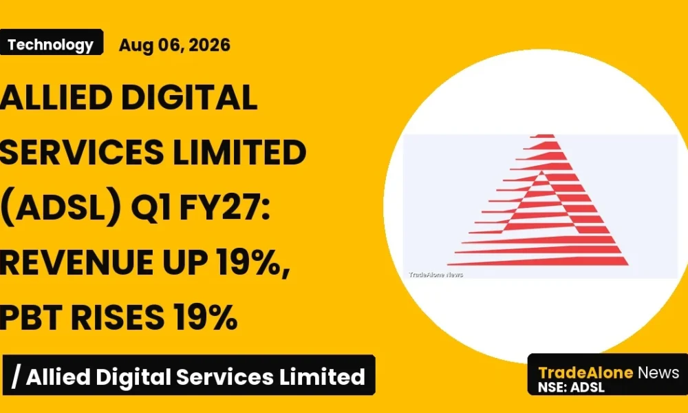 Allied Digital Services Limited ADSL Q1 FY27 Results