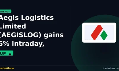 Aegis Logistics Limited AEGISLOG gains 6% intraday