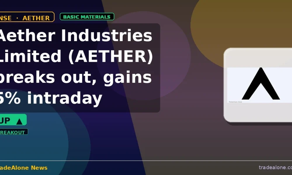 Aether Industries Limited AETHER breaks out