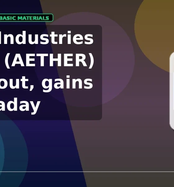 Aether Industries Limited AETHER breaks out