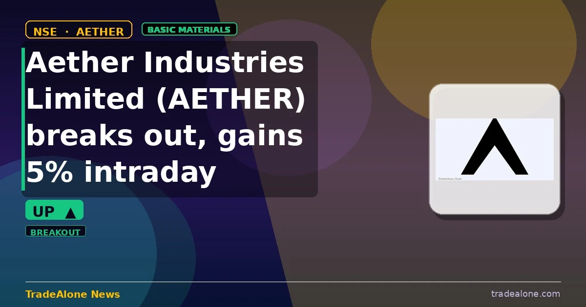 Aether Industries Limited AETHER breaks out