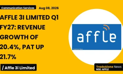 Affle 3i Limited AFFLE Q1 FY27 Results