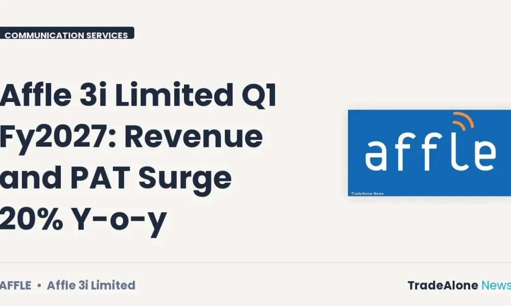 Affle 3i Limited AFFLE Q1 Fy2027 Results