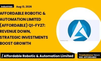 Affordable Robotic & Automation Limited Q1 FY27 Results