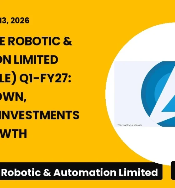 Affordable Robotic & Automation Limited Q1 FY27 Results