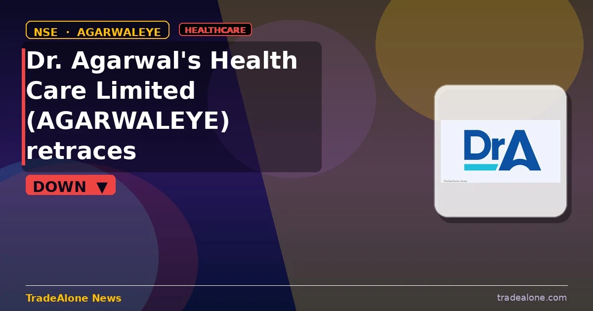 Dr. Agarwal's Health Care Limited AGARWALEYE pullback after breakout