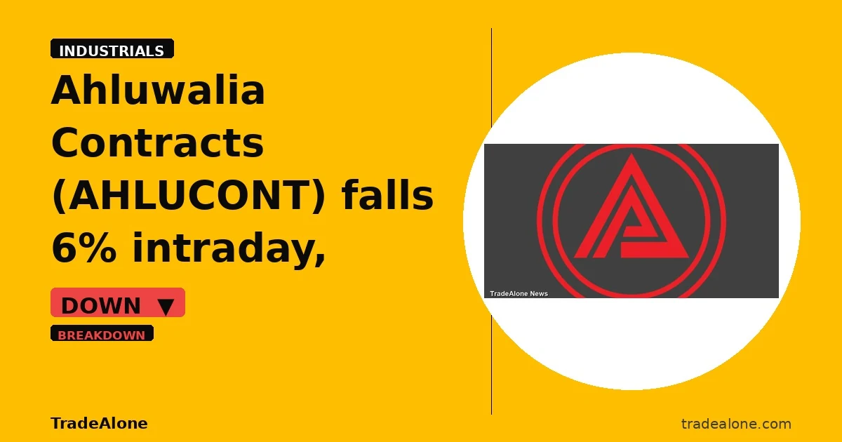 Ahluwalia Contracts (India) Limited (AHLUCONT) Stock Mover