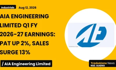Aia Engineering Limited Q1 Fy26-27 Earnings