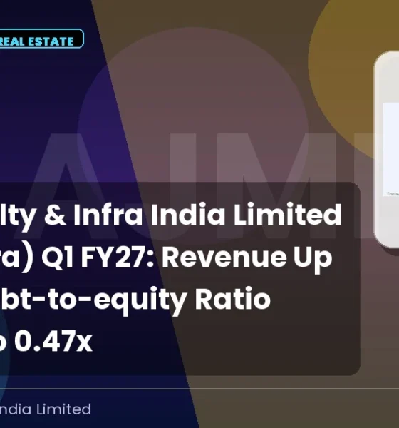 Ajmera Realty & Infra India Limited NSE Ajmera Q1 FY27 Results