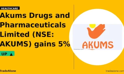 Akums Drugs and Pharmaceuticals Limited NSE: AKUMS gains intraday