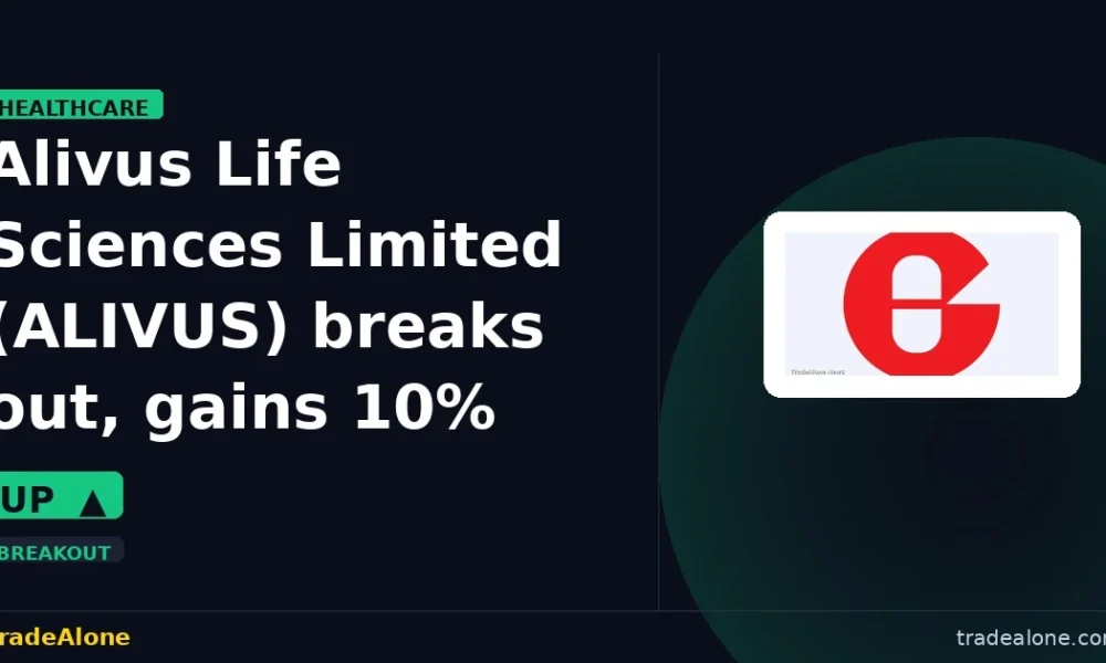 Alivus Life Sciences Limited ALIVUS breaks out