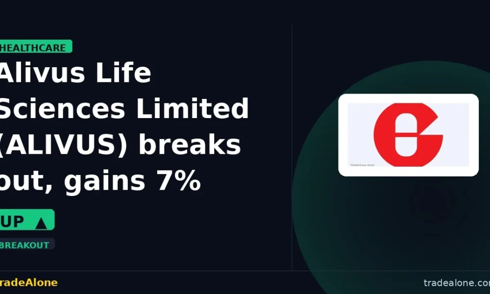 Alivus Life Sciences Limited ALIVUS breaks out