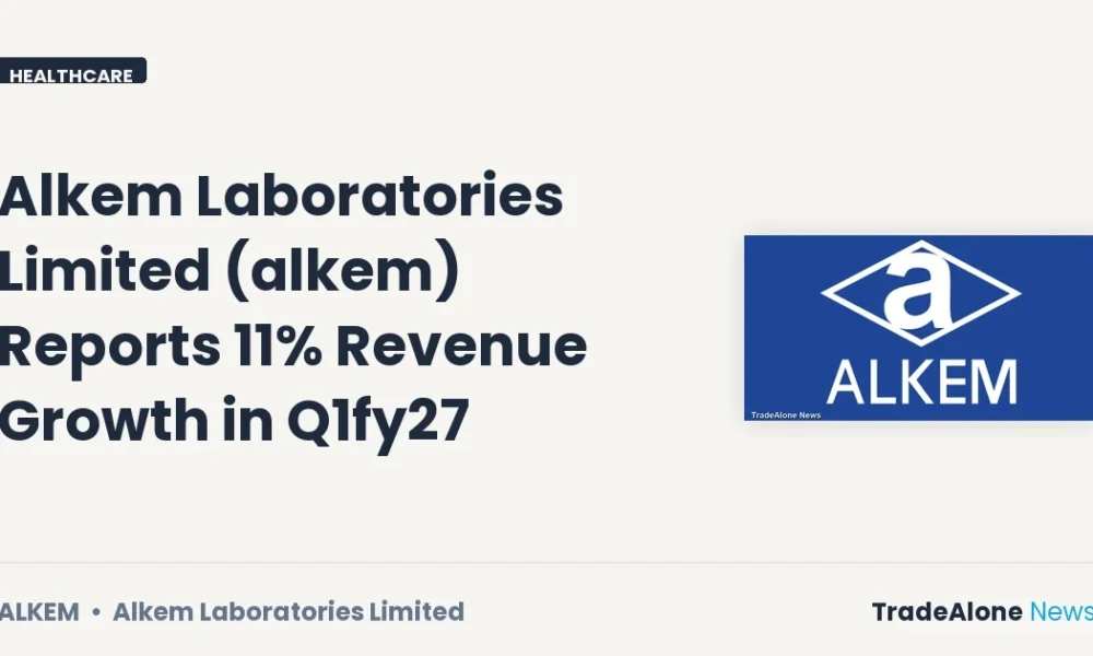 Alkem Laboratories Limited Q1fy27 Revenue Growth