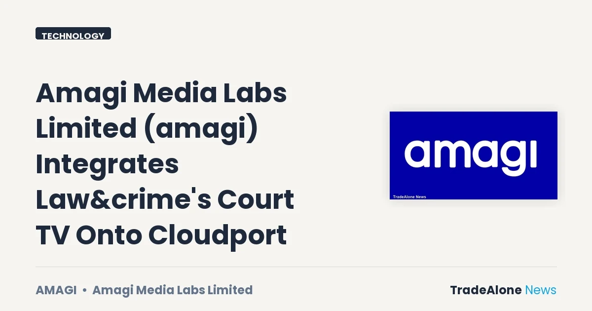 Amagi Media Labs Limited AMAGI Q3 FY26 Law&crime Court TV