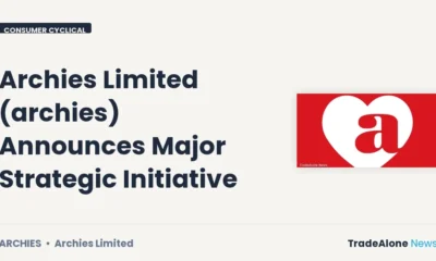 Archies Limited Archies Major Strategic Initiative August 2026