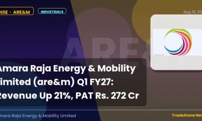 Amara Raja Energy & Mobility Limited ARE&M Q1 FY27 Results