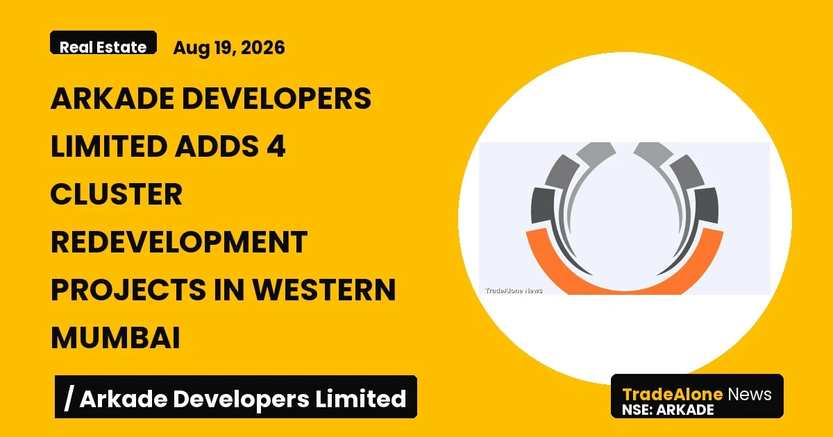 Arkade Developers Limited Arkade 2026 Redevelopment Projects