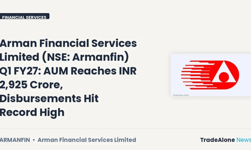 Arman Financial Services Limited Q1 FY27 Results