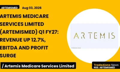 Artemis Medicare Services Limited Artemismed Q1 FY27 Results