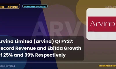 Arvind Limited Arvind Q1 FY27 Results