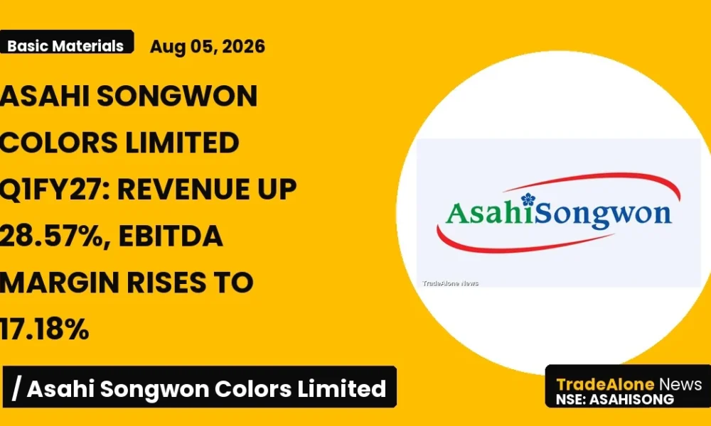 Asahi Songwon Colors Limited Asahisong Q1fy27 Results