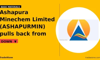 Ashapura Minechem Limited ASHAPURMIN stock move down 10% intraday