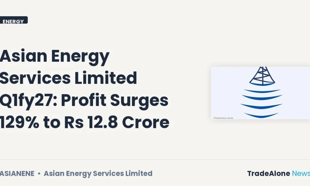 Asian Energy Services Limited Asianene Q1fy27 Results