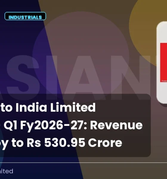 Asian Granito India Limited Q1 Fy2026-27 Results