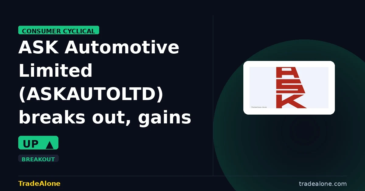 ASK Automotive Limited ASKAUTOLTD breakout