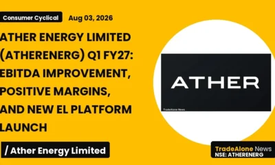 Ather Energy Limited Atherenerg Q1 FY27 Ebitda Improvement