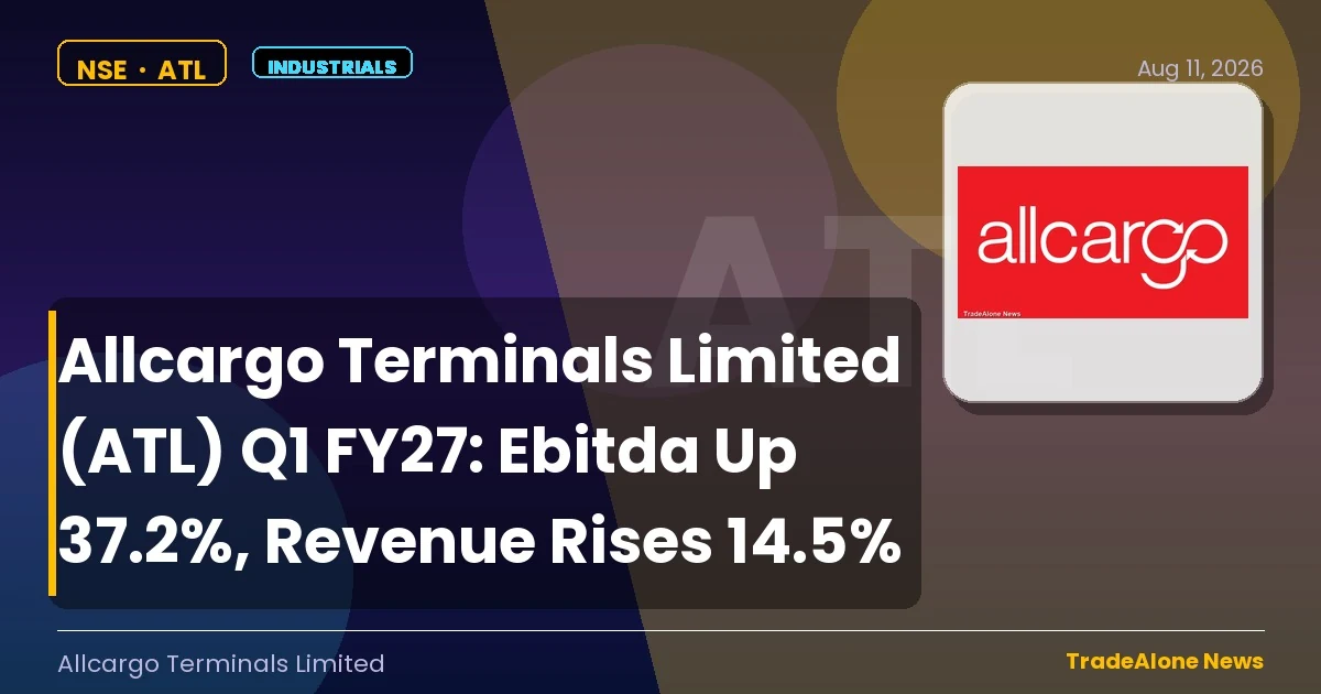 Allcargo Terminals Limited ATL Q1 FY27 Results