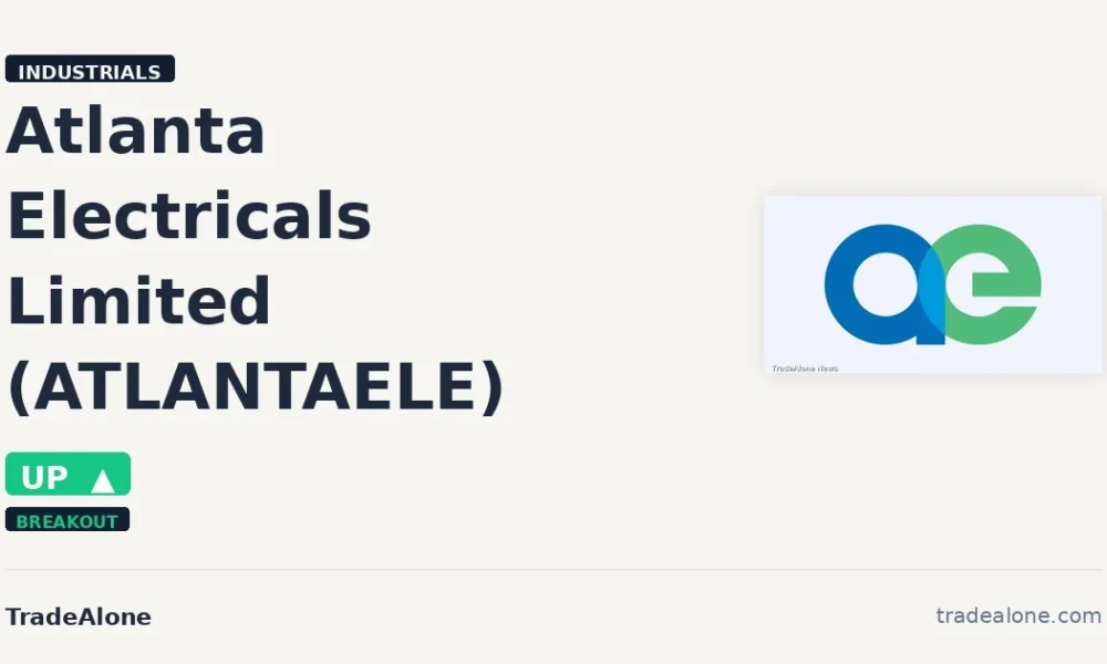 Atlanta Electricals Limited ATLANTAELE gains 5% intraday