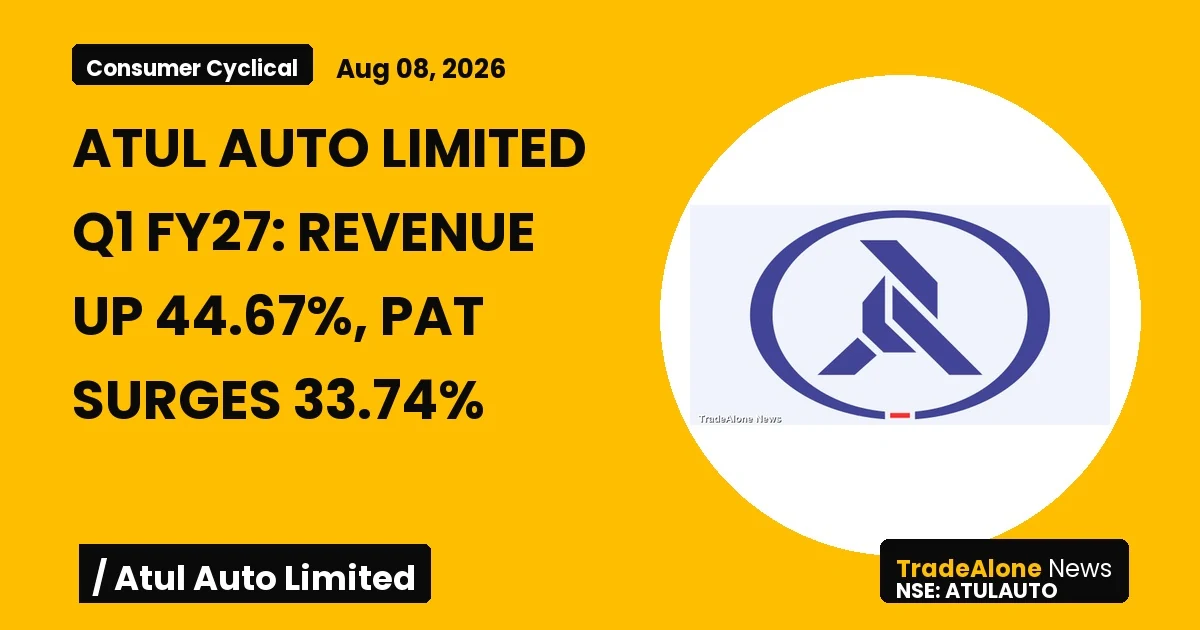Atul Auto Limited Atulauto Q1 FY27 Results