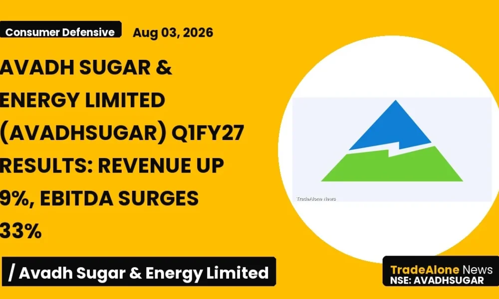 Avadh Sugar & Energy Limited Q1fy27 Results