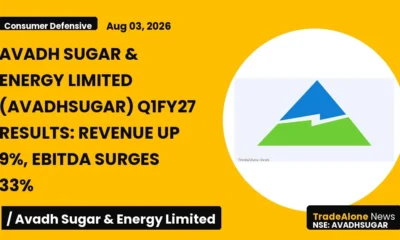 Avadh Sugar & Energy Limited Q1fy27 Results