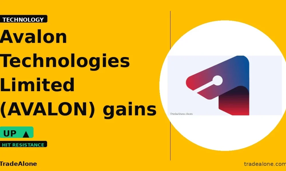 Avalon Technologies Limited AVALON gains 5% intraday