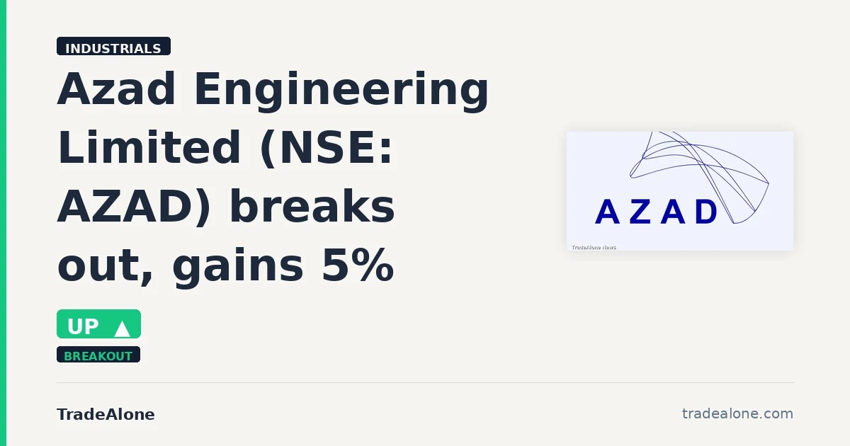 Azad Engineering Limited AZAD breakout