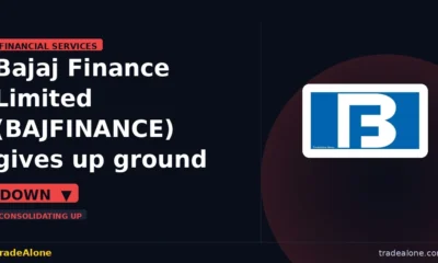 Bajaj Finance Limited BAJFINANCE pulls back from breakout highs