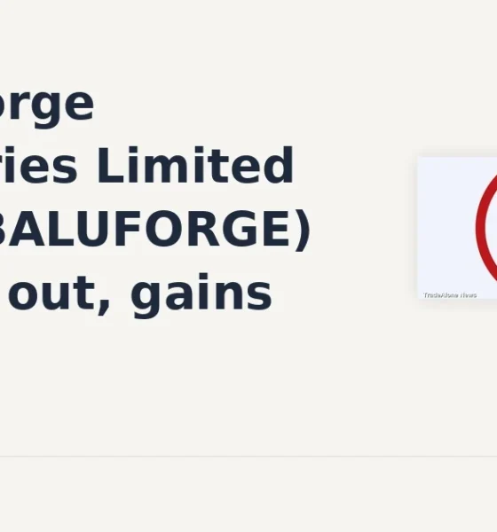 Balu Forge Industries Limited BALUFORGE breakout