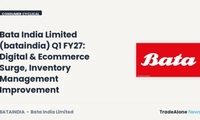 Bata India Limited Bataindia Q1 FY27 Results