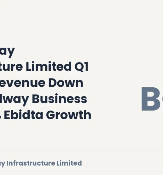 Bcpl Railway Infrastructure Limited Q1 Fy26-27 Results