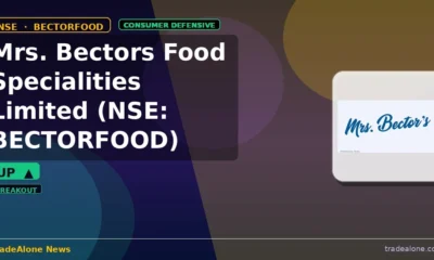 Mrs. Bectors Food Specialities Limited BECTORFOOD breaks out