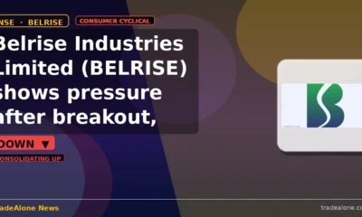 Belrise Industries Limited BELRISE stock down 5% intraday