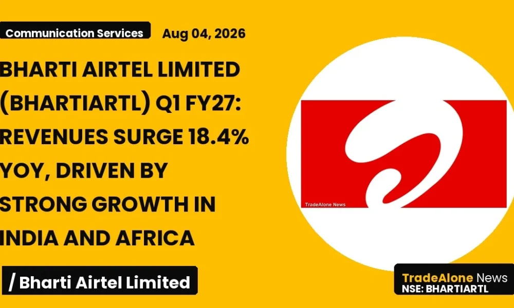 Bharti Airtel Limited Bhartiartl Q1 FY27 Results