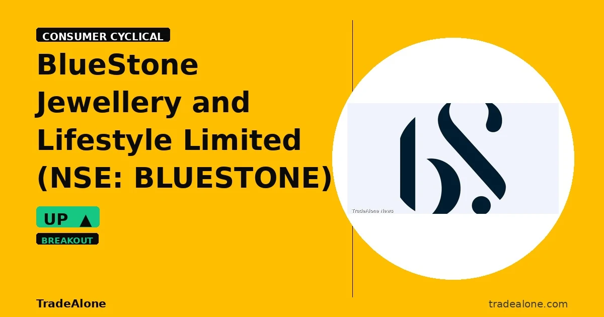 BlueStone Jewellery and Lifestyle Limited BLUESTONE breaks out